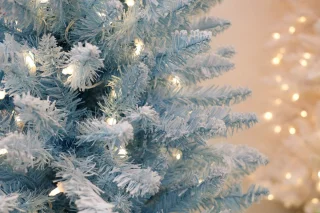 Funky Baby Blue Kunstkerstboom 183 cm Pastelblauw