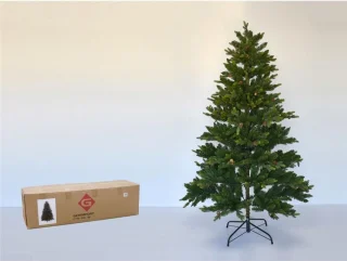 Gerimport Kunstkerstboom Staal Groen 120x180 cm
