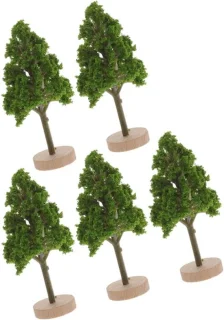 Gesimuleerde bomen - 5 stuks, groen