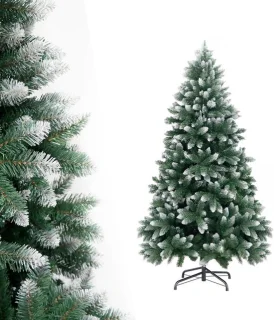 Gevlokte kunstkerstboom 180 cm