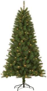 Giftsome Kunstkerstboom 180 cm LED Metalen Voet