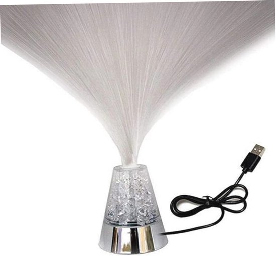 Glasvezel LED Nachtlamp Kinderkamer USB