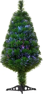 Glasvezelkerstboom 90 cm - Groen