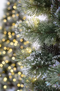 Glittery Bristle kunstkerstboom 152 cm groen