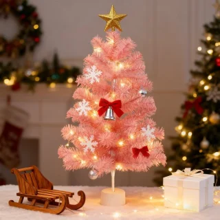 Glitzerlife - Mini kunstkerstboom 60 cm