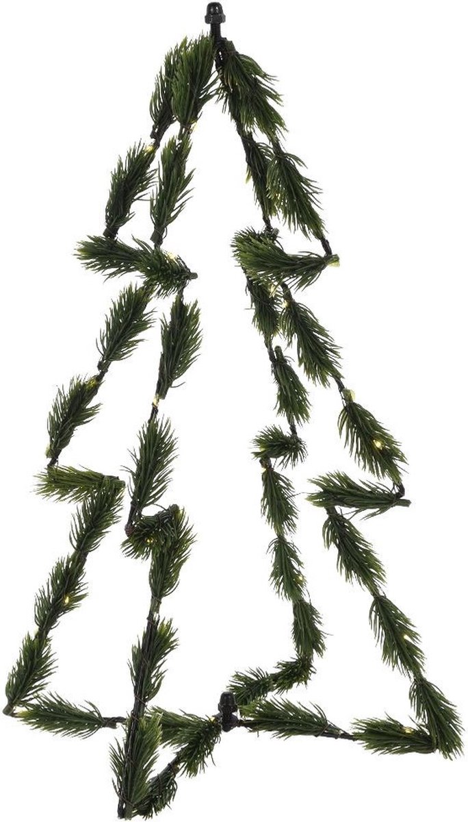 Gloeiende Kunstkerstboom Groen 40 cm 30 LED