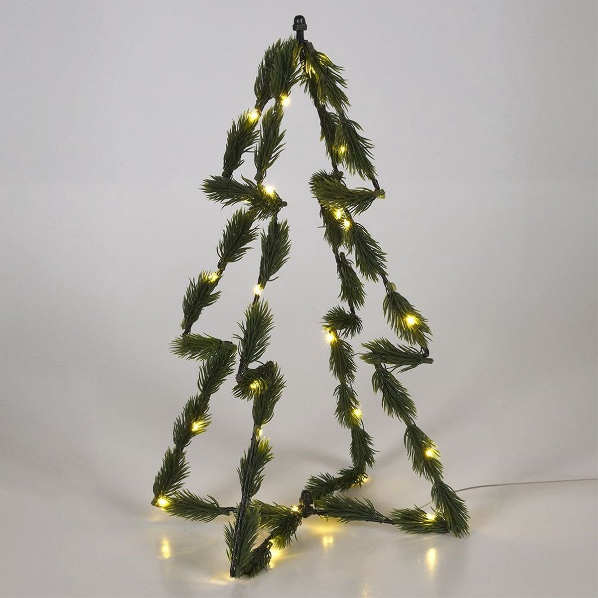 Gloeiende Kunstkerstboom Groen 40 cm 30 LED
