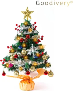 Goodivery® Kant-en-klare Mini Kerstboom