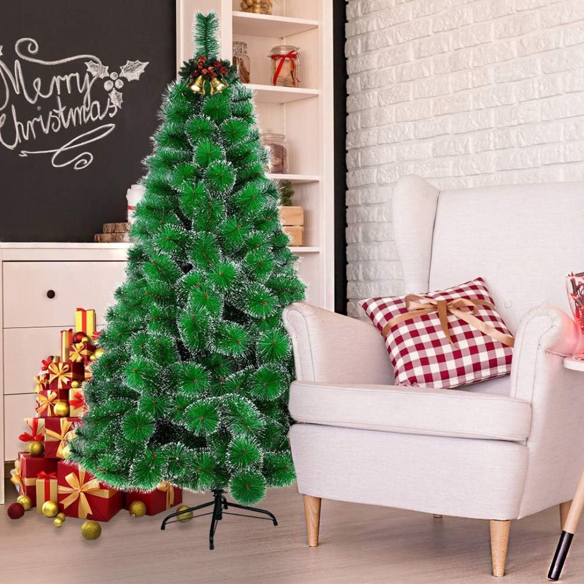 Goodivery Kunstkerstboom 210x105x45 cm Groen