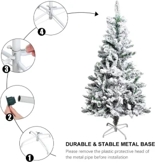 Gotoll Kunstkerstboom Den 120-180 cm Wit