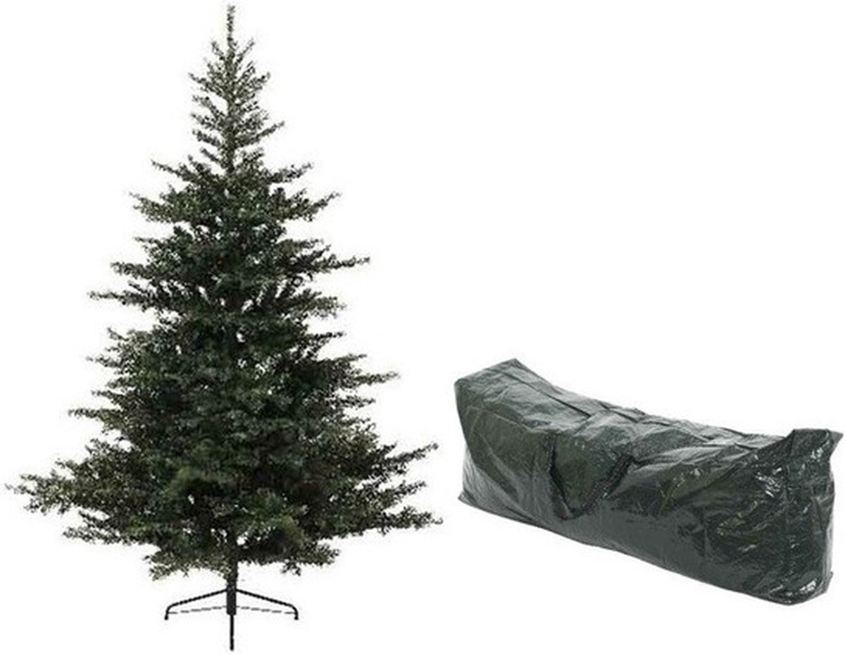 Grandis Fir kunstkerstboom 180 cm groen met opbergzak