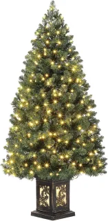 Green Pot Prelit Kunstkerstboom 145 cm
