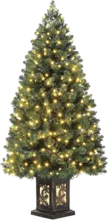 Green Pot Prelit Kunstkerstboom 145 cm