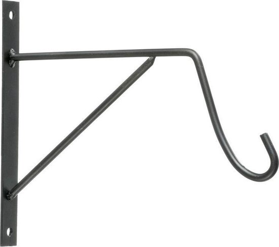 Greenware Wandhaak 21x18 cm Zwart
