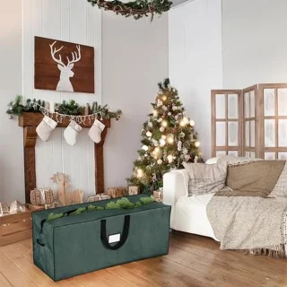 Groene kerstboom opbergtas 7 ft