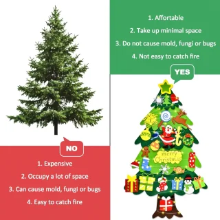 Groene Kunstkerstboom