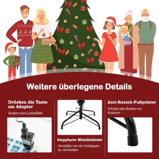Groene kunstkerstboom