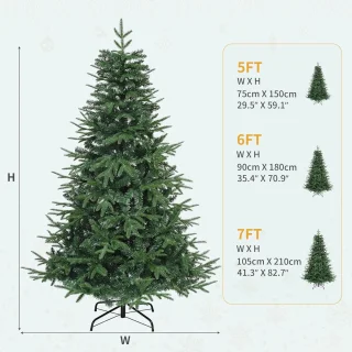 Groene Kunstkerstboom