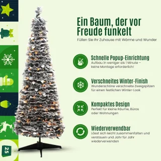 Groene kunstkerstboom