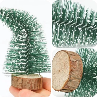 Groene mini kunstkerstbomen