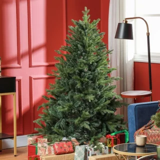 Groene plastic kerstboom van 150 cm