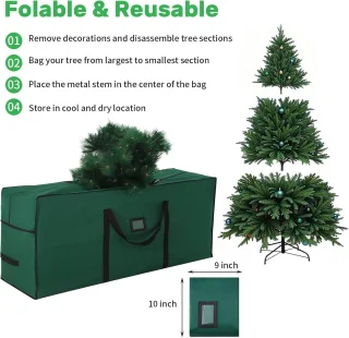 Grote Kerstboom Opbergtas