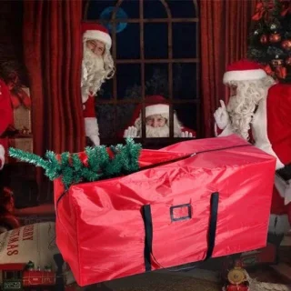 Grote kerstboomopbergtas