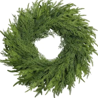 Grote Kunst Kerstkrans Bessen 66 cm
