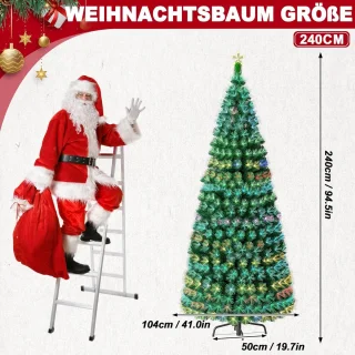 Grote Kunstkerstboom 240 cm - Standaard