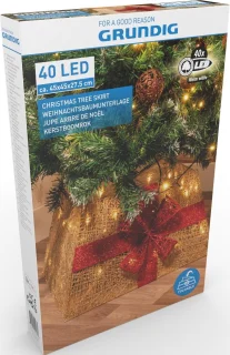 Grundig Kerstboomrok 45 x 45 x 27,5 cm Rood