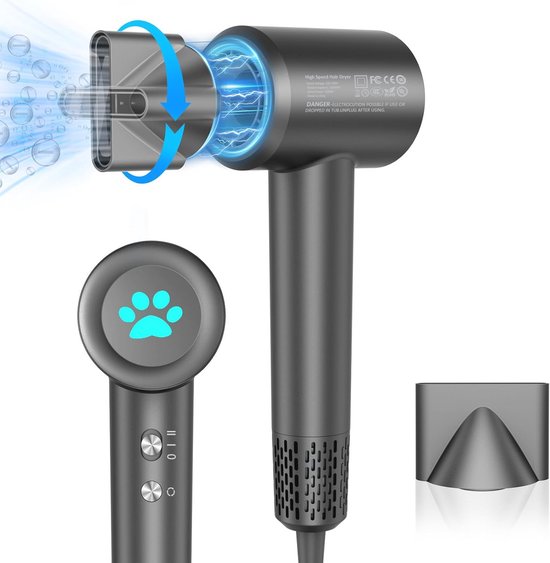 Haardroger 200M Ion met 360° Diffuser