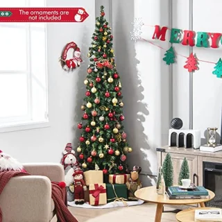 Half Christmas Tree 210 cm