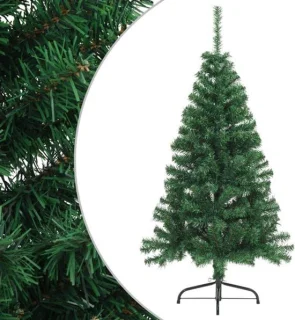Halve kunstkerstboom 120 cm