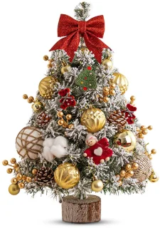 Happy Holidayz Kunstkerstboom Sneeuw 60 cm