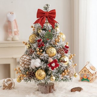 Wat vinden we goed aan de Happy Holidayz Kunstkerstboom Sneeuw 60 cm