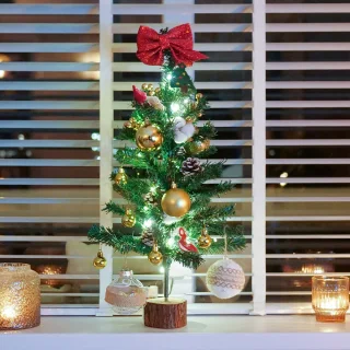 Happy Holidayz Mini Kunstkerstboom 60 cm