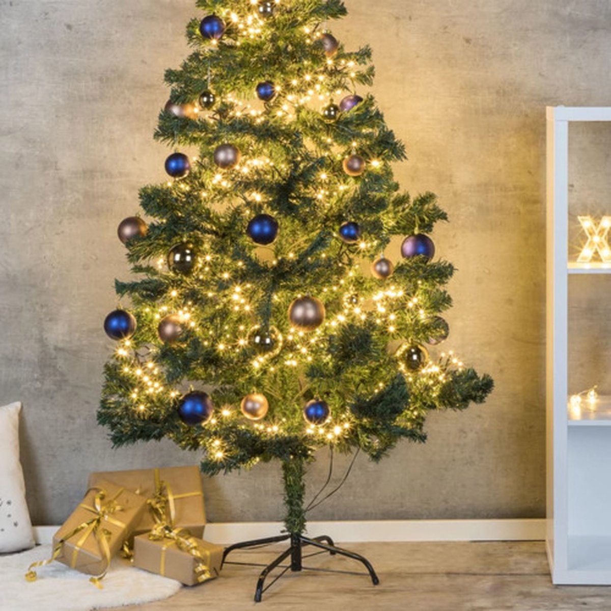 Haushalt Kunstkerstboom 180 cm Metalen Voet