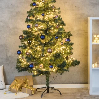Haushalt Kunstkerstboom 180 cm Metalen Voet