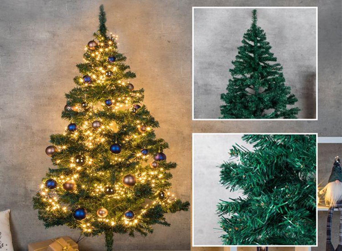 Haushalt Kunstkerstboom 180 cm Metalen Voet