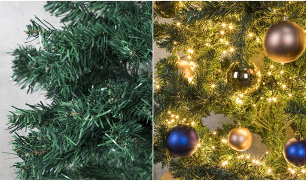 Haushalt Kunstkerstboom 180 cm Metalen Voet