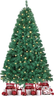 Herbruikbare kunstkerstboom van 210 cm