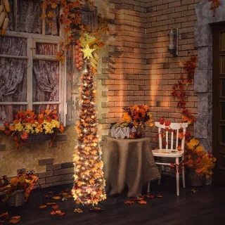 Herfst Klatergoud Esdoorn kunstboom 150 cm