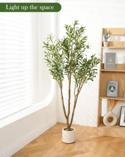 Hoge Kunstolijfboom 150 cm met Pot