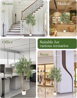 Hoge Kunstolijfboom 150 cm met Pot