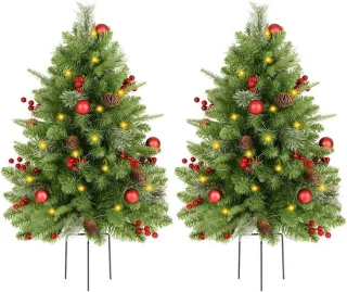 HOKEEPER kunstkerstboom 2 stuks 90 cm