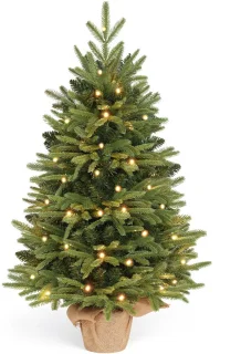 HOKEEPER Kunstkerstboom 90 cm met LED-verlichting