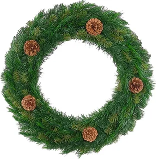 Holiday Tree Mixed Pine kunstkerstkrans 90 cm