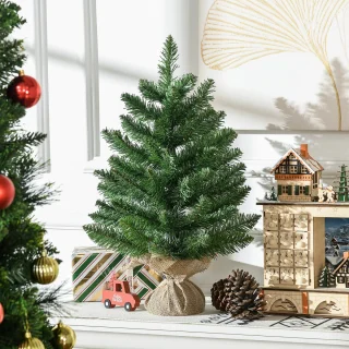 HOMCOM Kerstboom 0,6 m Tafelmodel 830-286V01