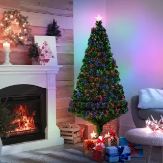 HOMCOM Kerstboom 150 cm PVC Groen