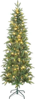 HOMCOM Kerstboom kunststof 180 cm groen